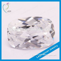 Wholesale White Uncut Cushion Shape CZ Stone Synthetic Diamonds